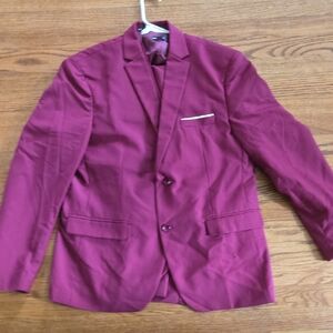 Elegant Maroon Men's Blazer